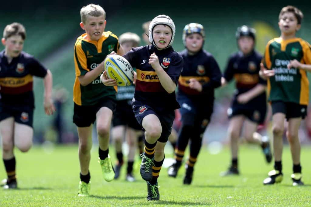 kids rugby training kit