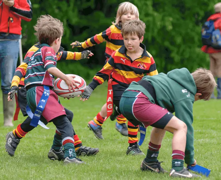 kids rugby training kit